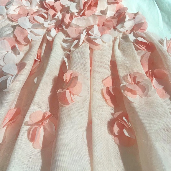 Flower 3d baby Dress. A pink dream H&M 4-6 months - Picture 2 of 3